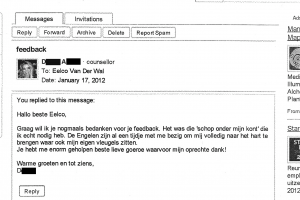 Testimonial Eelco van der Wal
